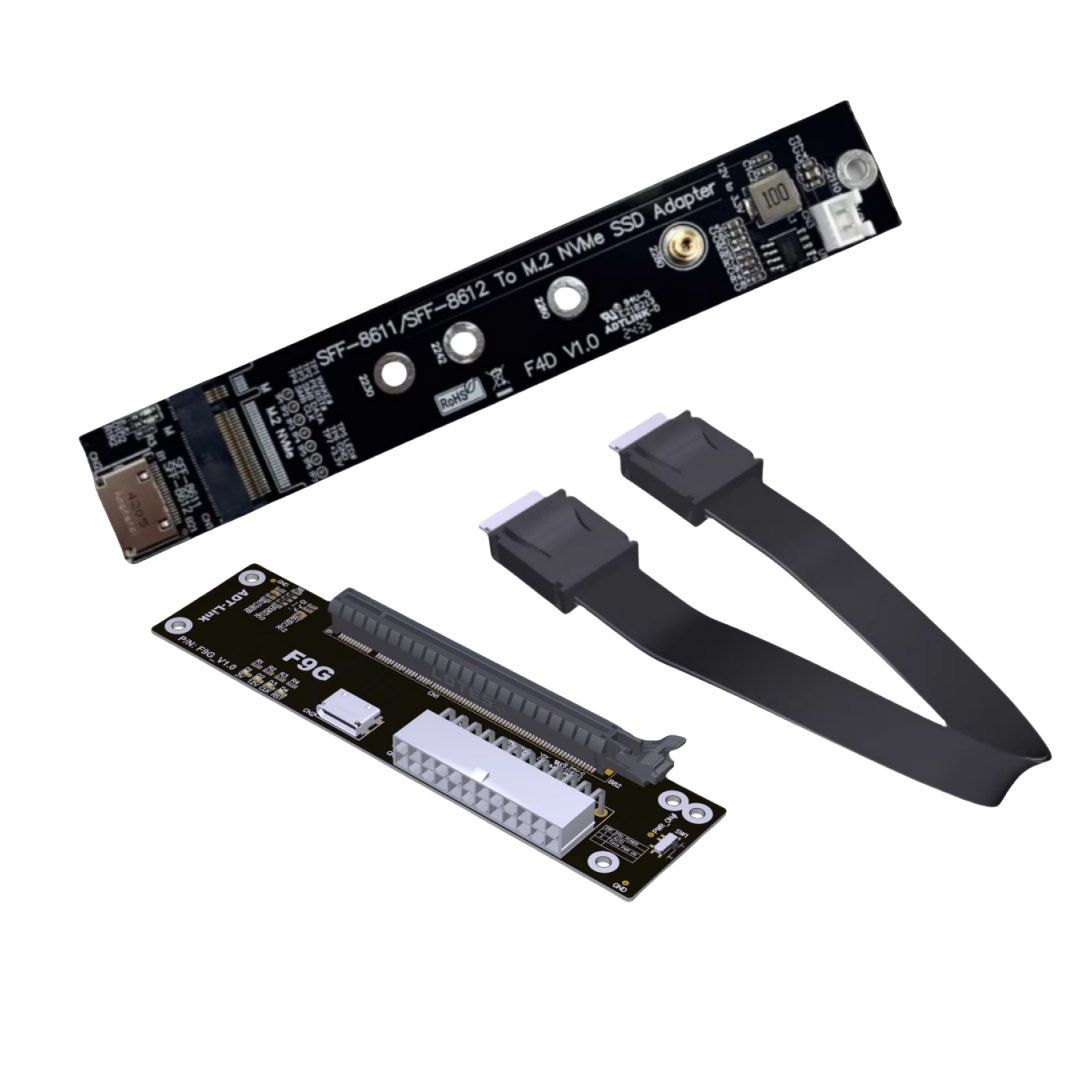 PCIe 4,0 X4 64Gbps OCuLink tar - Oculink Egpu Dock Graphics Card reseña y precio