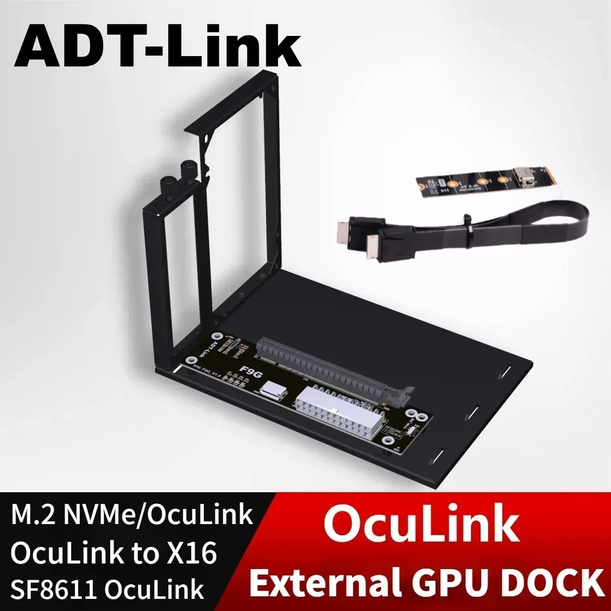 ADT PCIe 4,0 64Gbps OcuLink ta - Oculink Egpu Dock Graphics Card reseña y precio