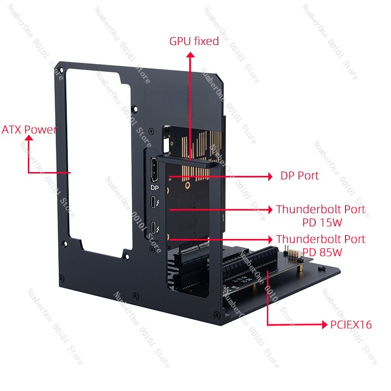 Base de conexión externa para  - Thunderbolt 4 External Gpu Enclosure reseña y precio